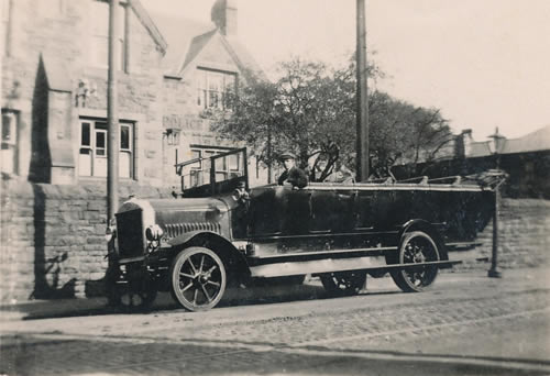 Old charabanc